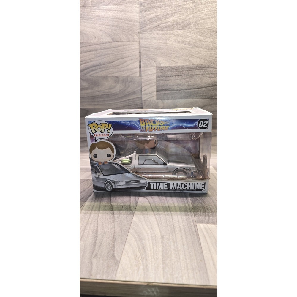 Funko POP Rides 02 Back to the Future Time Machine